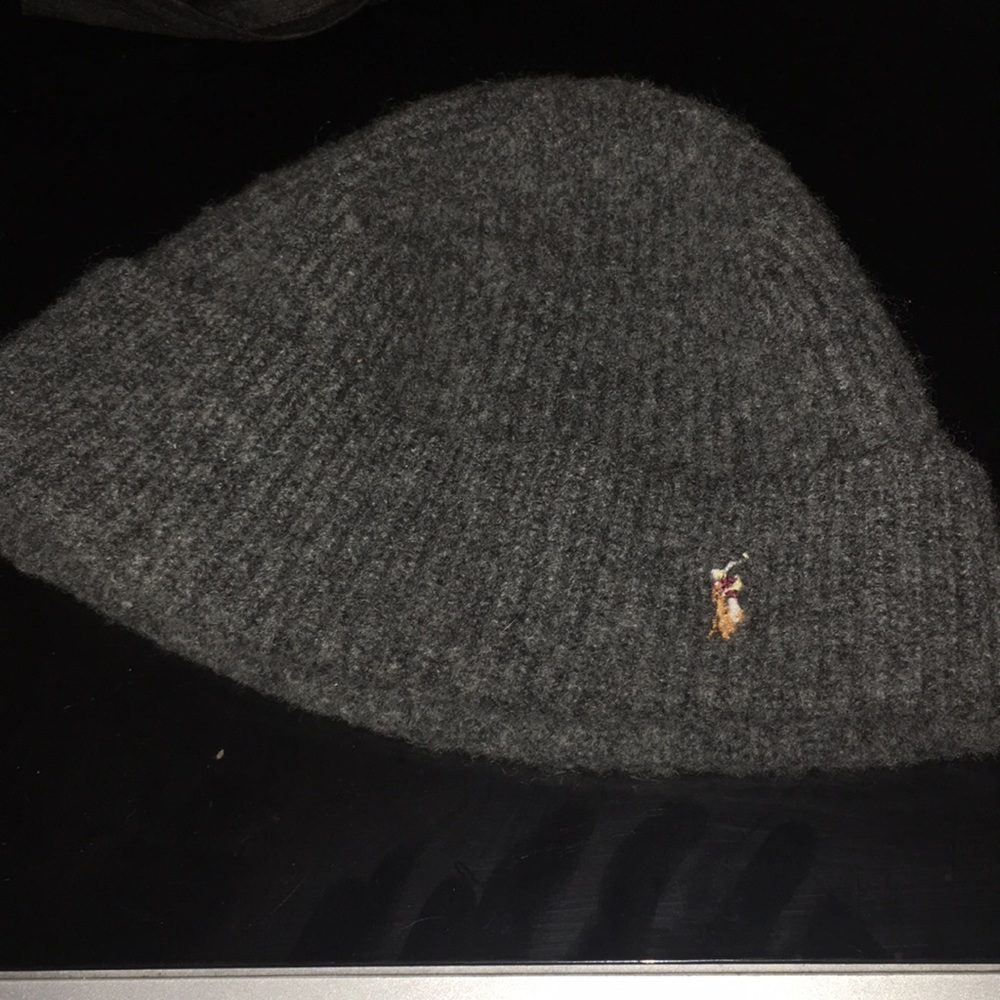 Polo Ralph Lauren Signature Merino Cuffed Beanie